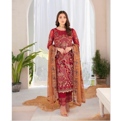 PAKISTANI DRESS MINHAL BY RAMSHA