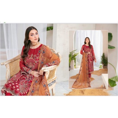 PAKISTANI DRESS MINHAL BY RAMSHA