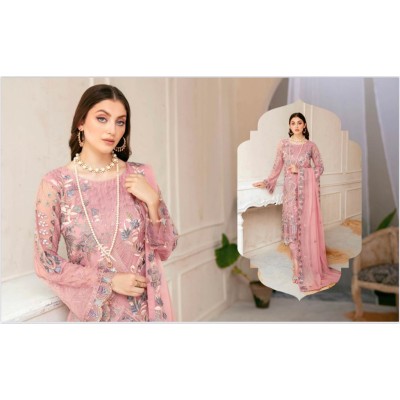 PAKISTANI DRESS MINHAL BY RAMSHA