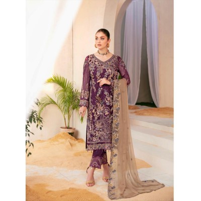 PAKISTANI DRESS MINHAL BY RAMSHA