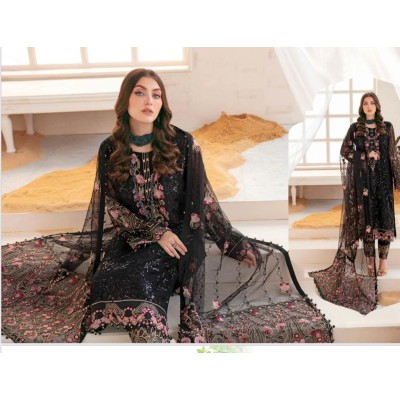 PAKISTANI DRESS MINHAL BY RAMSHA