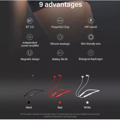 Wireless Earphone Lenovo H05 neckband earphone