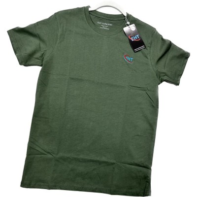 EHT Collection's Men's classic regular crew neckline and short sleeves for comfort. 100% cotton T-Shirt.