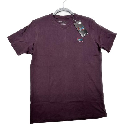 EHT Collection's Men's classic regular crew neckline and short sleeves for comfort. 100% cotton T-Shirt.