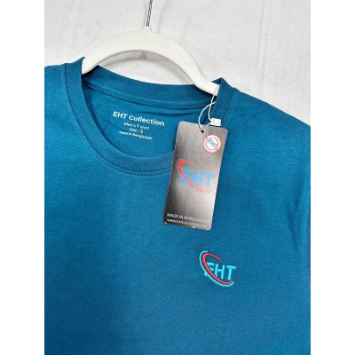 EHT Collection's Men's classic regular crew neckline and short sleeves for comfort. 100% cotton T-Shirt.