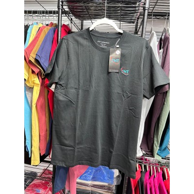 EHT Collection's Men's classic regular crew neckline and short sleeves for comfort. 100% cotton T-Shirt.