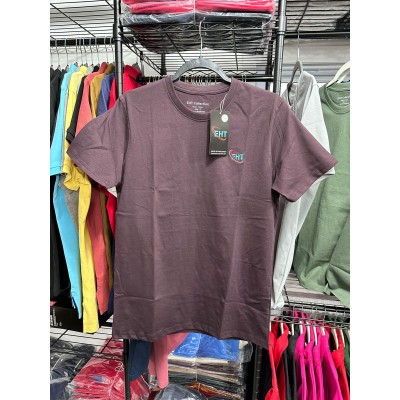 EHT Collection's Men's classic regular crew neckline and short sleeves for comfort. 100% cotton T-Shirt.