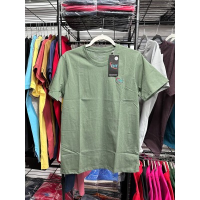 EHT Collection's Men's classic regular crew neckline and short sleeves for comfort. 100% cotton T-Shirt.